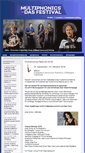 Mobile Screenshot of multiphonics-festival.com